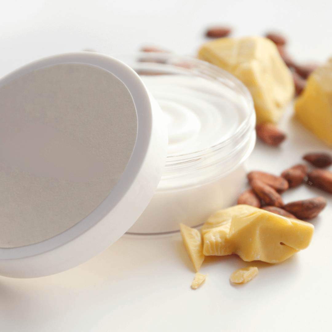 Crema con manteca de cacao y almendras
