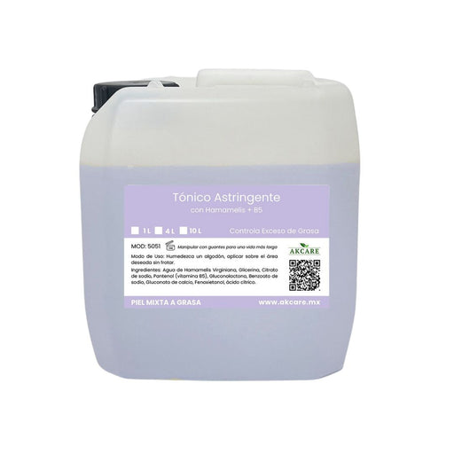 Bidon 4L Tonico Astringente Facial AKCARE