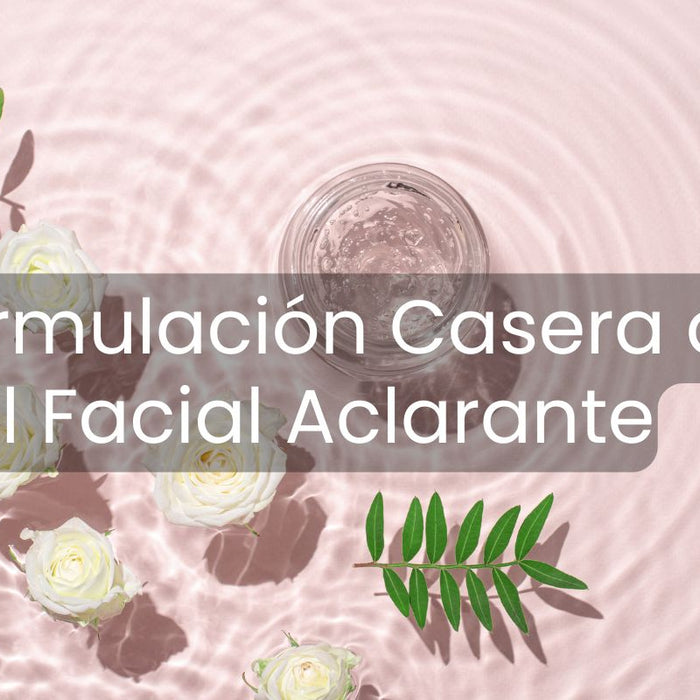 Imagen de un tazón con gel y rosas