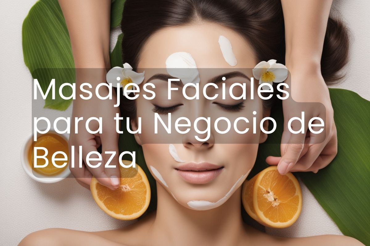 Cliente recibiendo un masaje facial