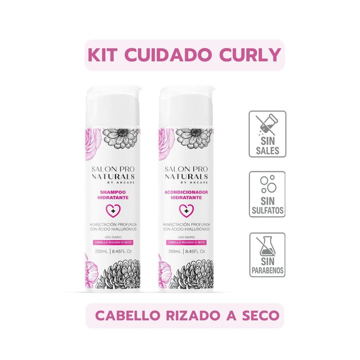 Kit Cuidado para Cabello Rizado