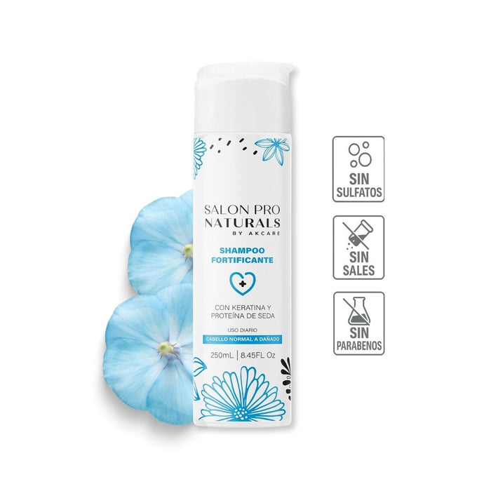 Shampoo Fortificante sin Sal para Keratina
