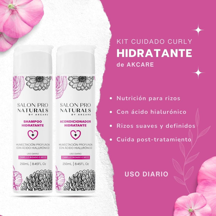 Kit Cuidado para Cabello Rizado