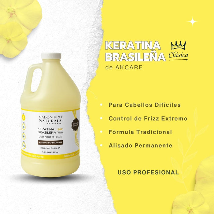 Keratina Brasileña Clásica Pro 1.9 L