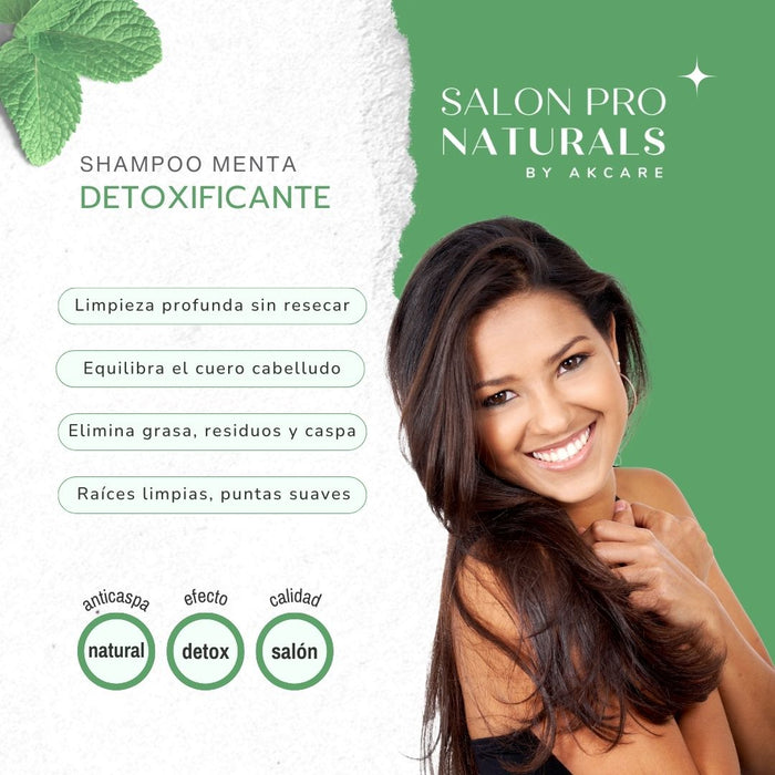 Shampoo Clarificante con Menta Profesional