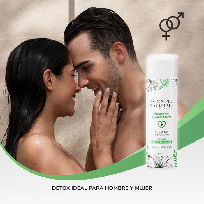 Shampoo Clarificante con Menta Profesional