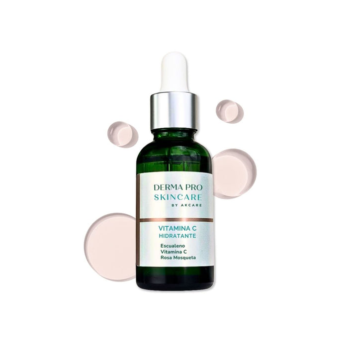 Frasco de Serum Vitamina C Escualeno Derma Pro AKCARE