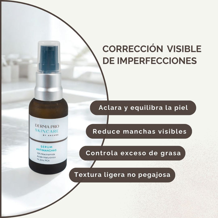 Serum de Niacinamida Antimanchas para Piel Grasa