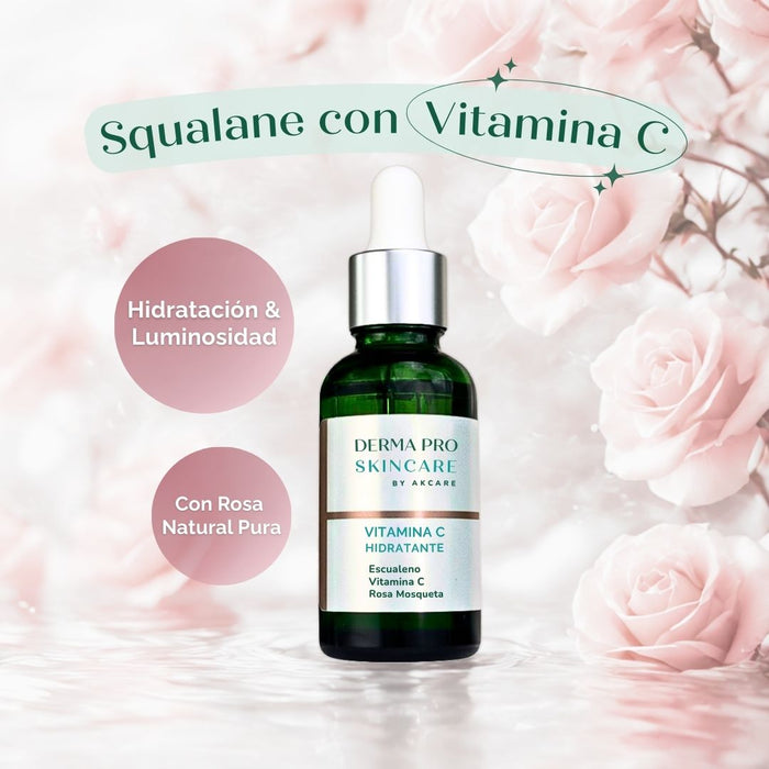 Óleo Facial de Escualeno + Vitamina C