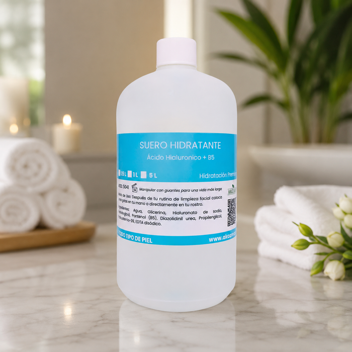 Suero Hidratante de Ácido Hialurónico + B5 Premium