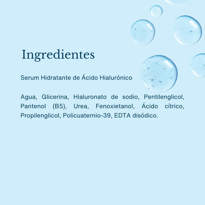 Serum Hidratante de Ácido Hialurónico Premium