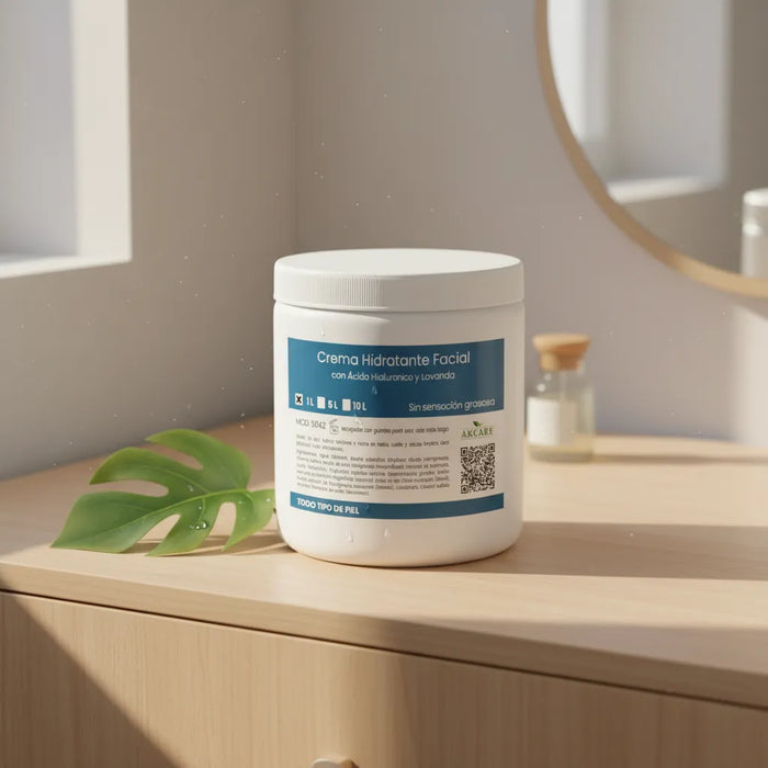Crema Hidratante Facial con Ácido Hialuronico