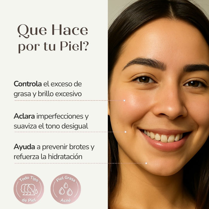 Serum de Niacinamida Antimanchas para Piel Grasa