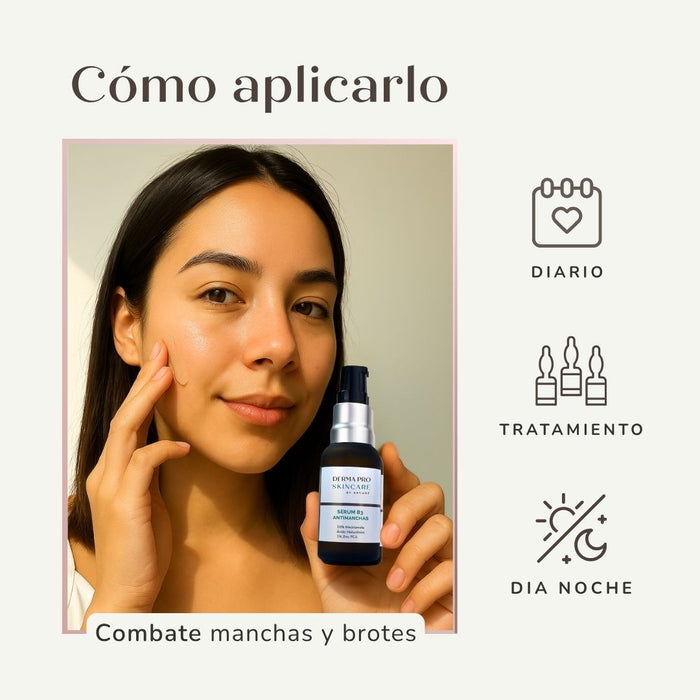 Serum de Niacinamida Antimanchas para Piel Grasa