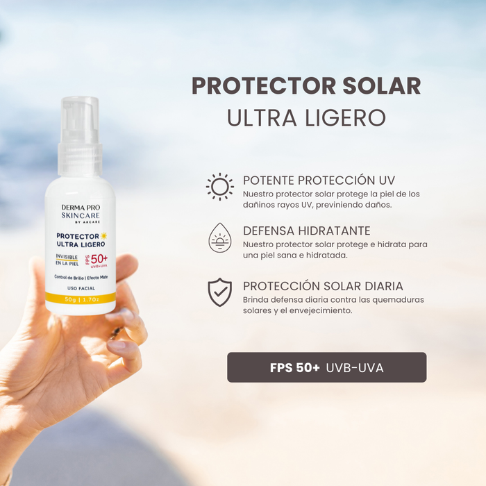 Protector Solar Ultraligero FPS 50